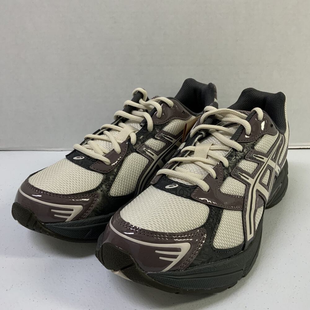 Asics Gel 1130 Oatmeal Obsidian Grey 1203B045 250 Size 10 Brown Mesh Runner Shoe